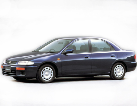 Ева коврики для Mazda Familia (BH) седан 1994 - 1998 правый руль — familiaBA